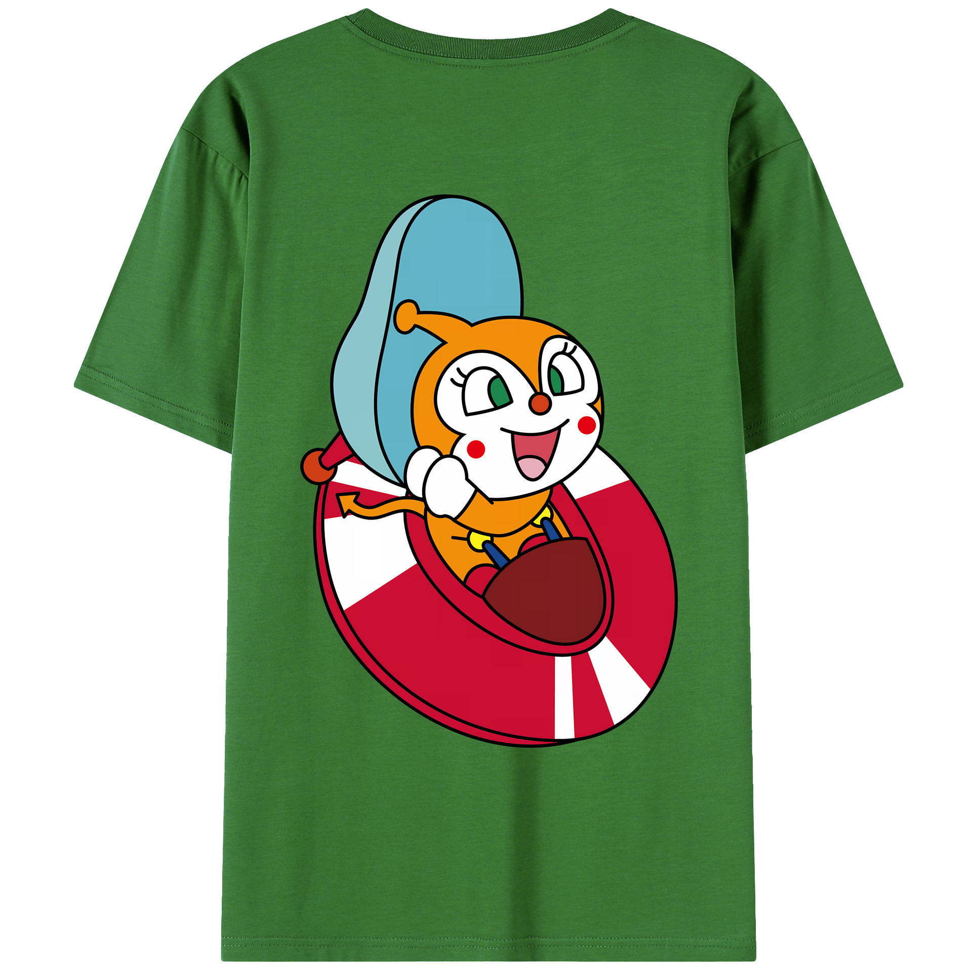 （画像用） アンパンマン Anpanman レディース半袖Tシャツ(バックプリント)